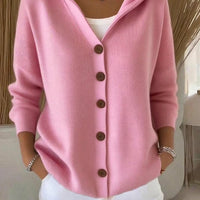 Layla™ | Klassische Damenstrickjacke mit langen Ärmeln