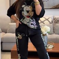 Rashell | Bedrucktes Sweatshirt-Set