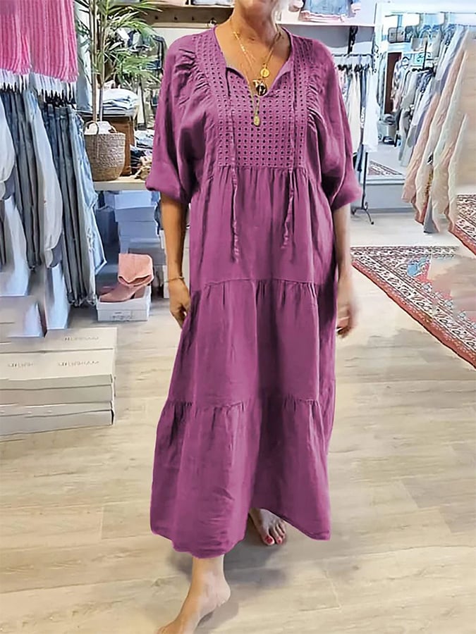 Miley | Bequemes, locker sitzendes Kleid für Damen