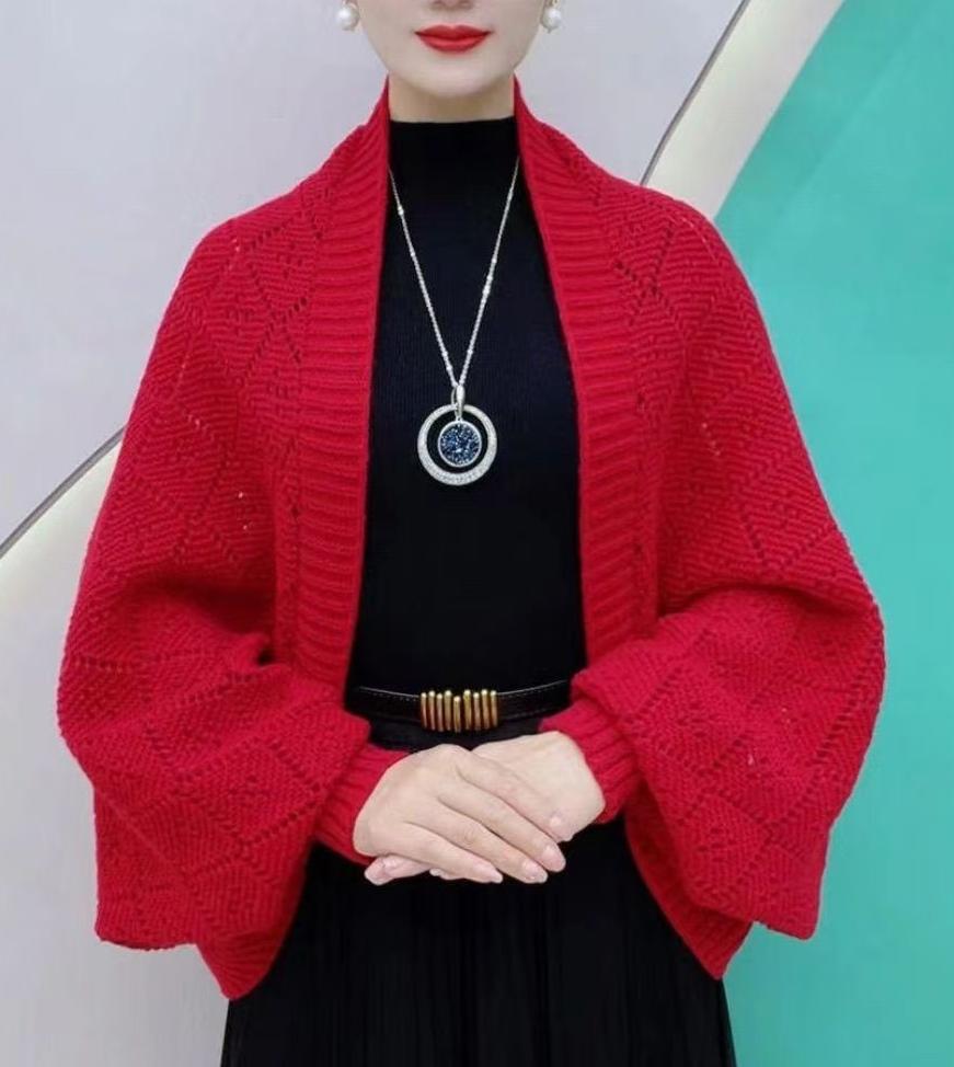 Samirra | Strick-Cardigan mit Ajourmuster