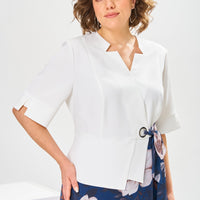 Marjorie | hochwertiges Kleid mit Baumwoll-Seiden-Mix