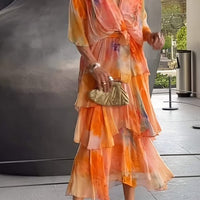 Gloria™ | Luftiges Chiffonkleid mit edlem Look