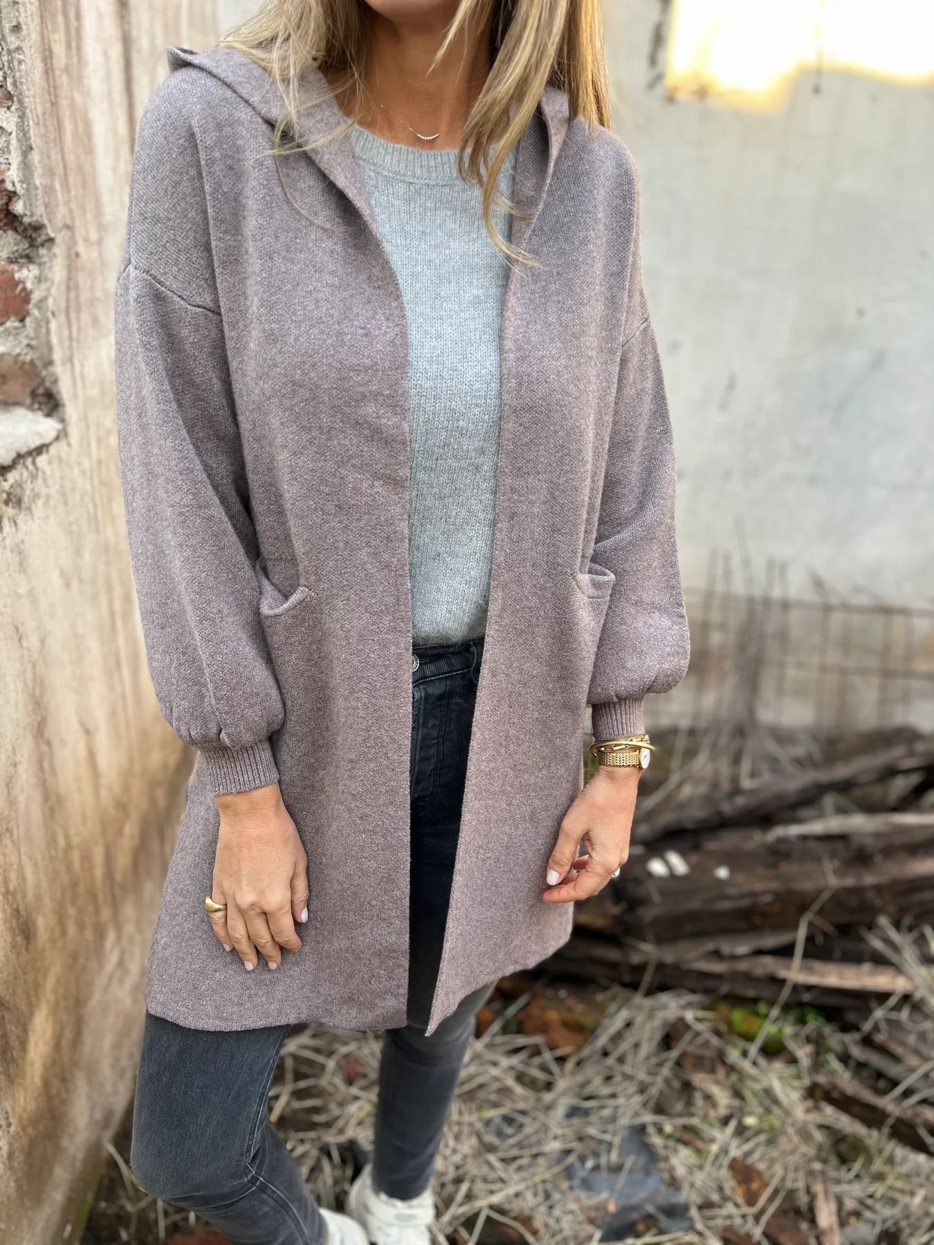 Myrna | Casual-Jacke mit Kapuze und Taschen