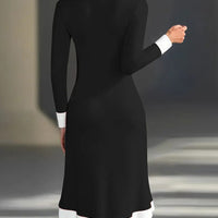 Yiora | Elegantes Kleid mit langen Ärmeln