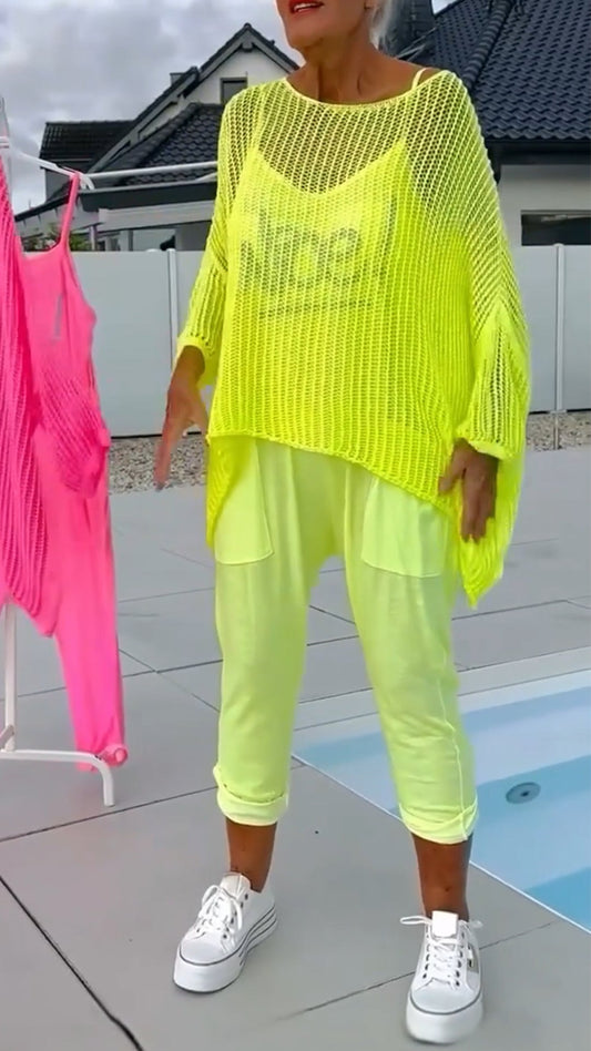 Zalia | Bedruckter Jumpsuit mit Rückenausschnitt