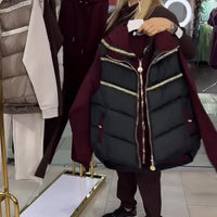 Lysa | Freizeit-Set mit Weste und Kapuzenpullover