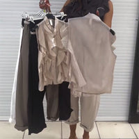 Alexa | modisches ärmelloses Top mit Designer-Akzent