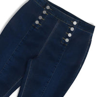 Violetta™ – High-Waist Jeans mit Doppelknopfleiste