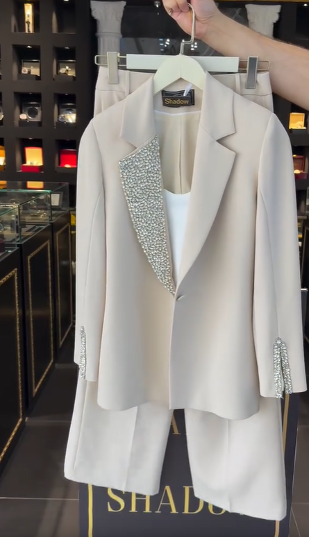 Sydney | Klassischer Hosenanzug für Damen, modern & edel