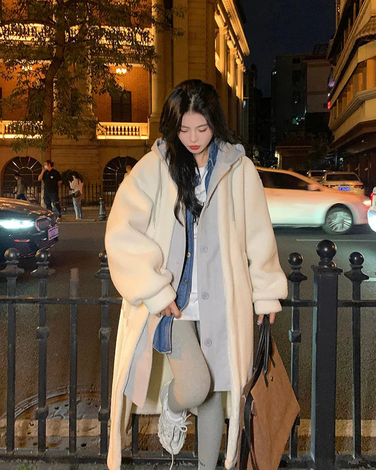 Rhea™ | Lammwoll-Hoodiejacke