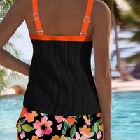 Laluna | Bequemer geblümter Tankini Combo