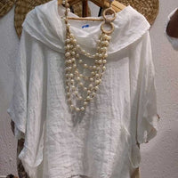 Fatima | Bequemes, lässiges Damen-Top mit Taschen