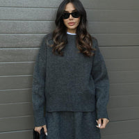 Alani™ | Feminines Zweiteiliges Strick-Set für Damen