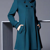 Amelia™ | Klassischer Wollmantel