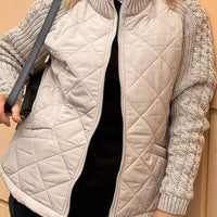 Minia | Einfarbige Patchwork-Jacke