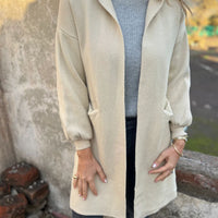Myrna | Casual-Jacke mit Kapuze und Taschen