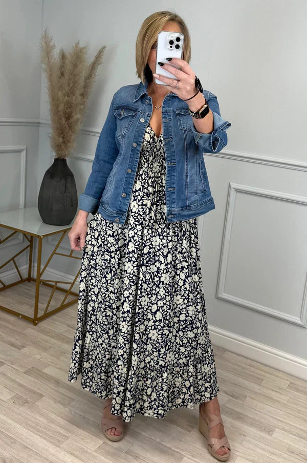 Avery™ | Leichtes Rüschenkleid im Vintage-Look