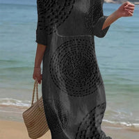 Daphne | modisches Freizeitkleid in schlichter einfarbiger Ausführung