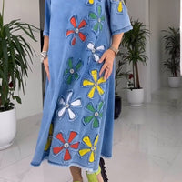 Lauren | Luftiges Kleid mit floralen Mustern