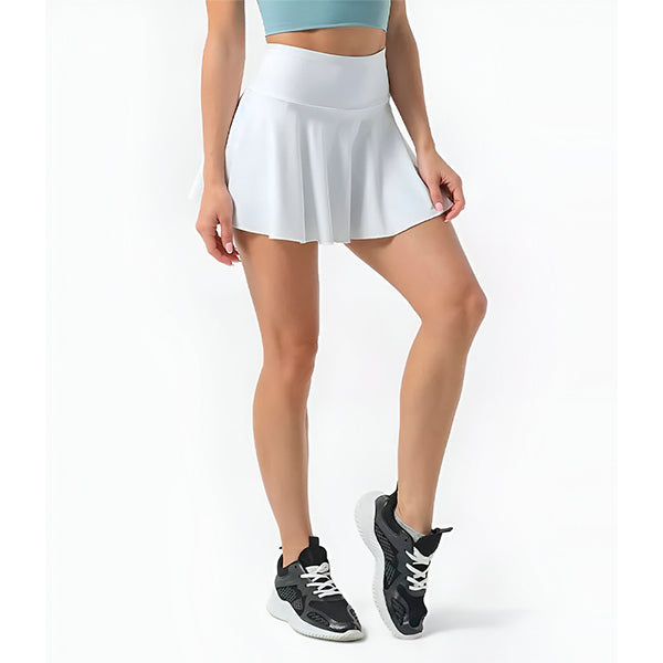 Gia | bequemer Rock mit integrierter Tasche und kurzer Hose