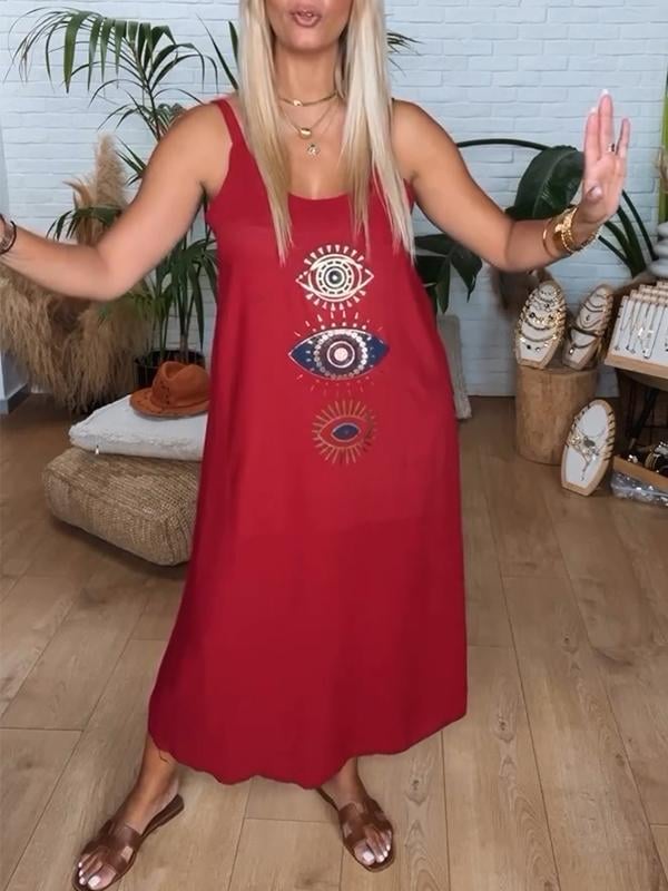 Kresha | Damen Handgelenkkleid mit Rundhalsausschnitt