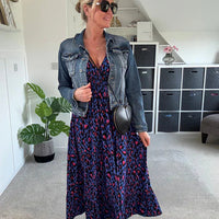 Avery™ | Leichtes Rüschenkleid im Vintage-Look