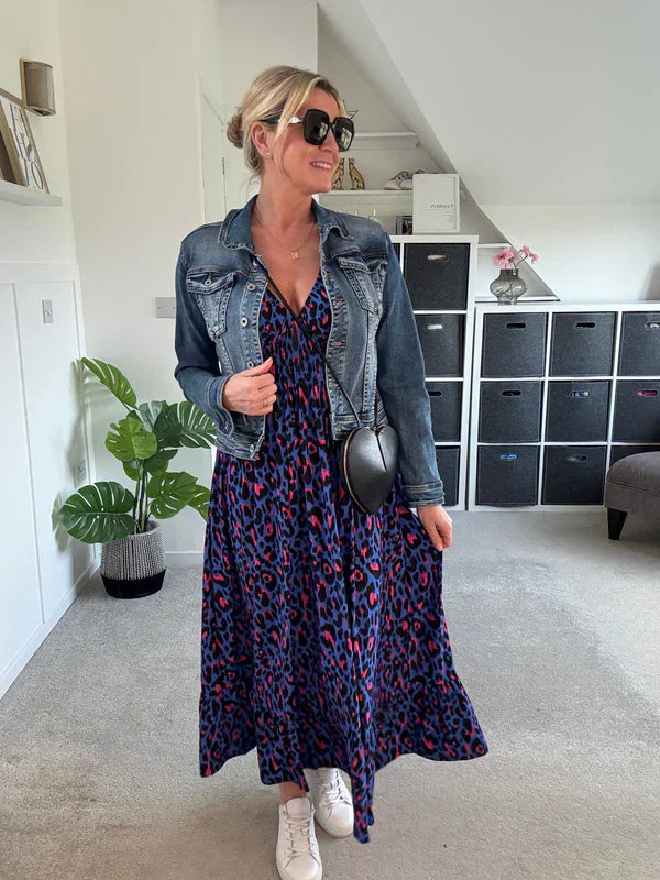 Avery™ | Leichtes Rüschenkleid im Vintage-Look