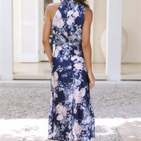 Arceli | elegantes Maxikleid mit Blumenprint