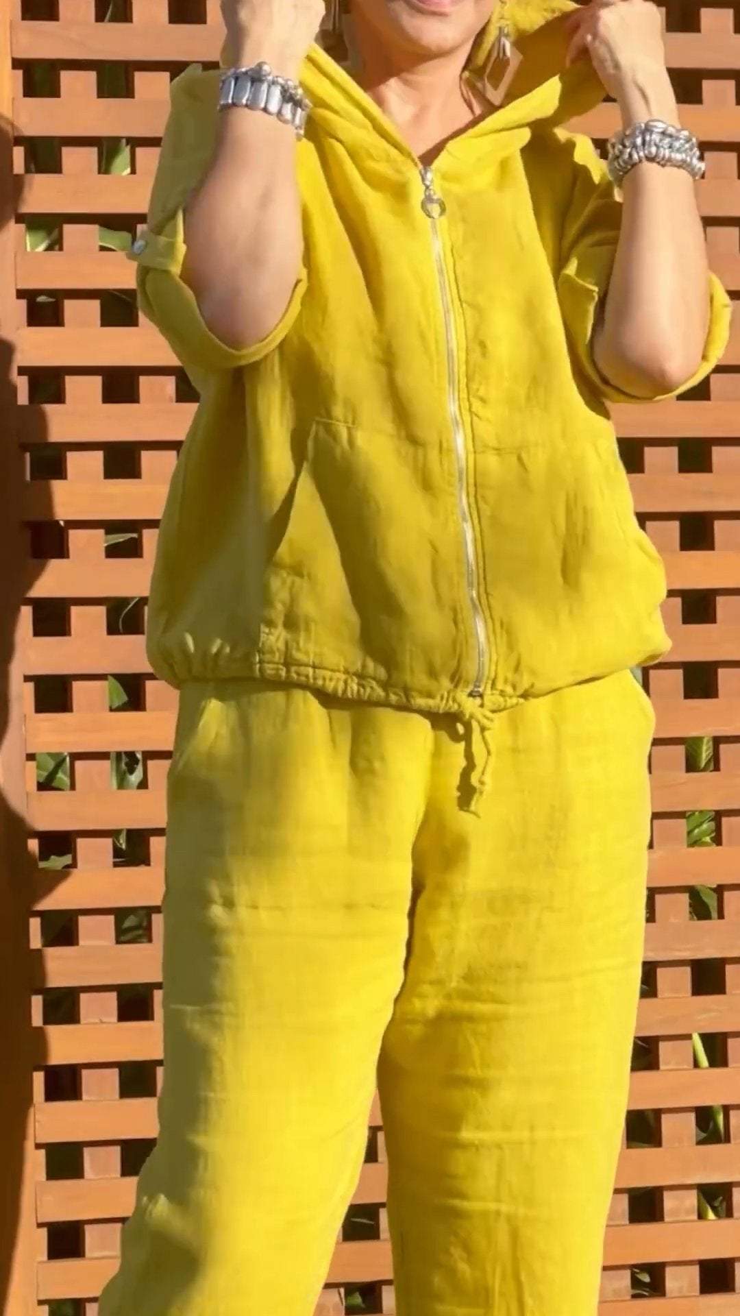 Callie | Bequemer zweiteiliger Anzug mit Kapuze für Damen