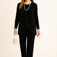 Svannie | Strickjacke, Strick & Hose Set