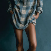 Cathia | Kariertes Minikleid