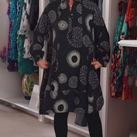 Rosie | Kleid für Damen mit geometrischen Formen, trendy & edel