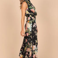 Arceli | elegantes Maxikleid mit Blumenprint