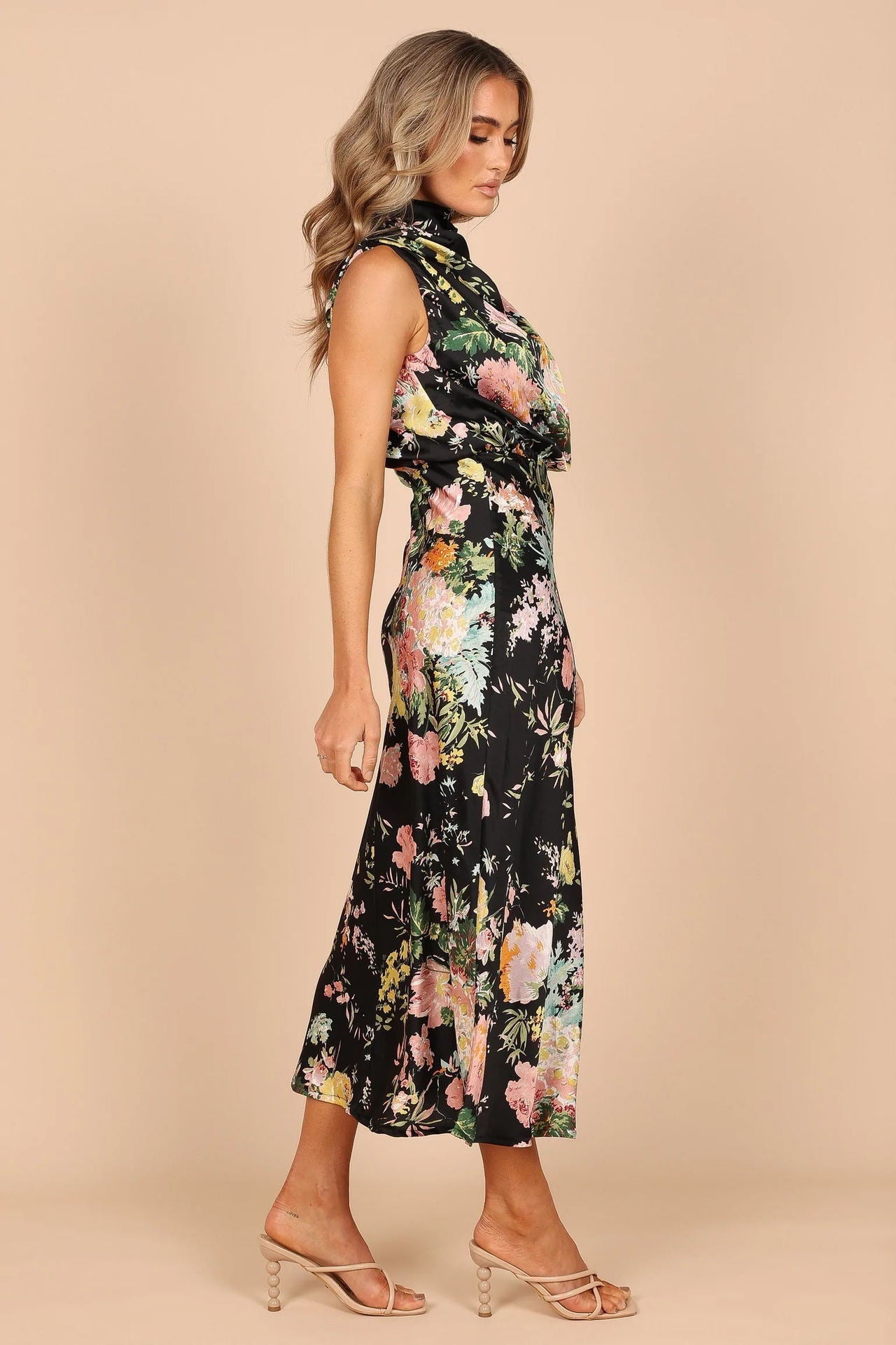 Arceli | elegantes Maxikleid mit Blumenprint