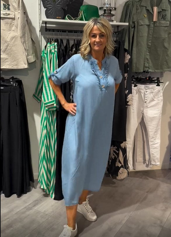 Kira | Langer Denim-Rock