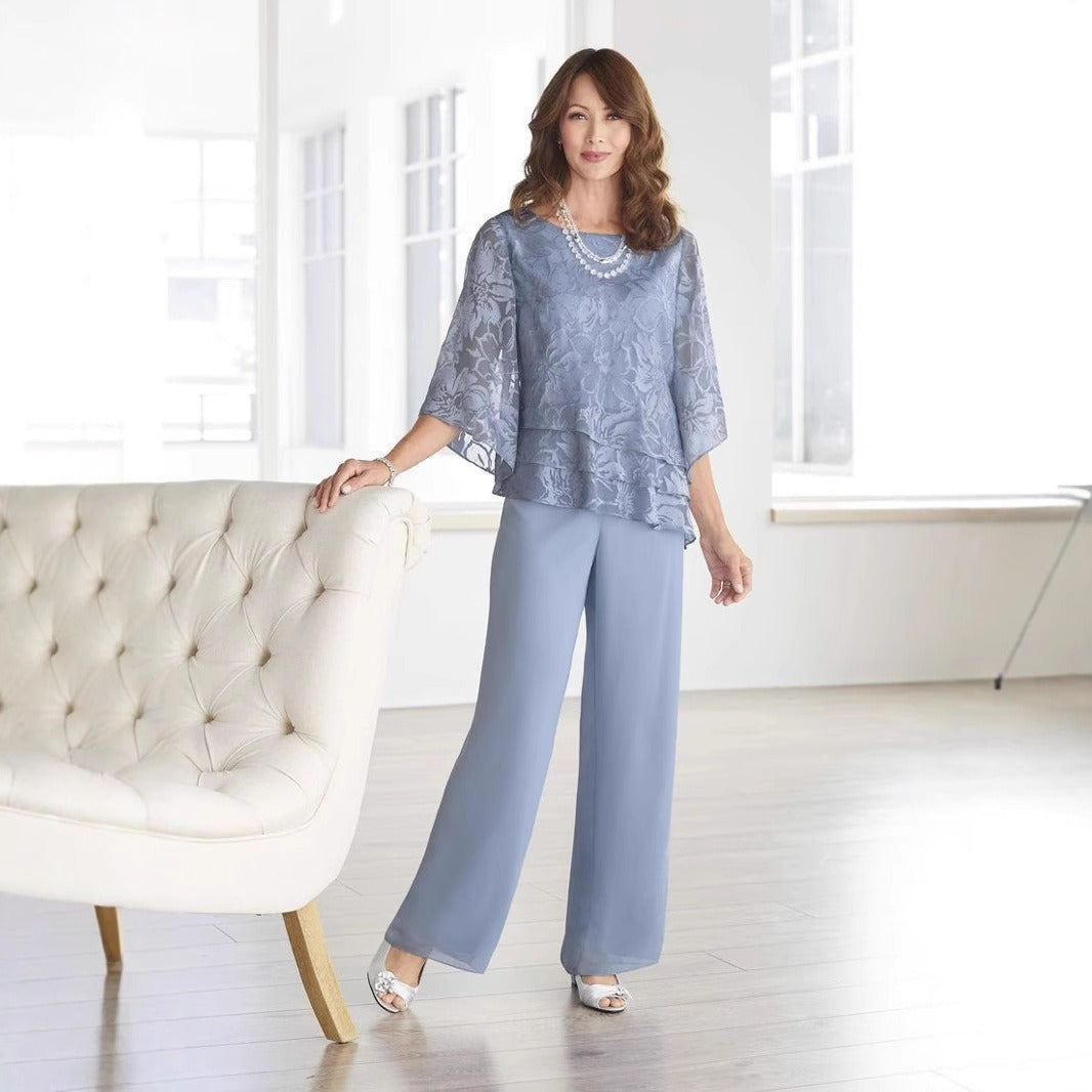 Aliza™ | Elegantes zweiteiliges Outfit mit Hose