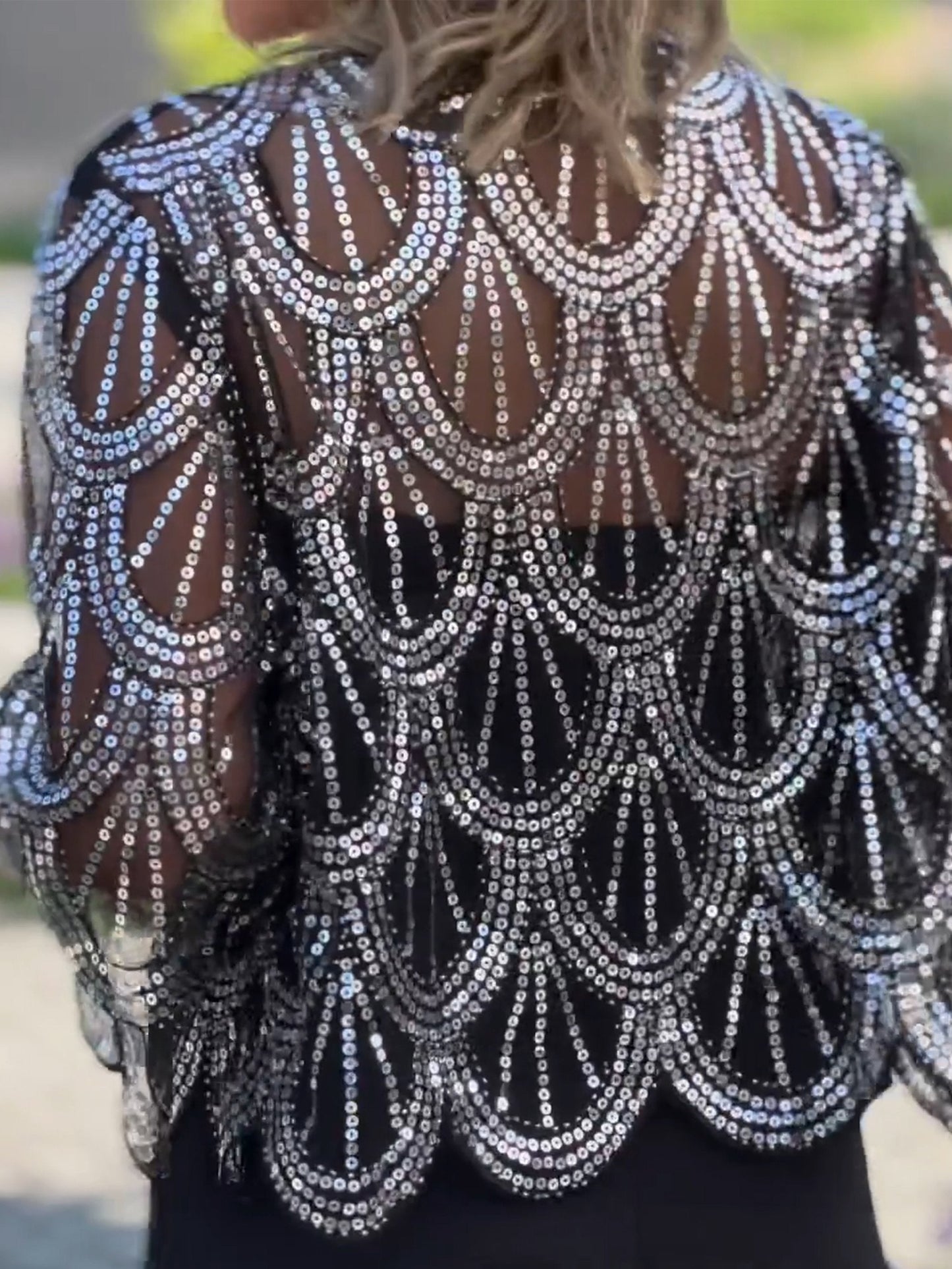 Mimosa | Sparkle-Chic Cardigan