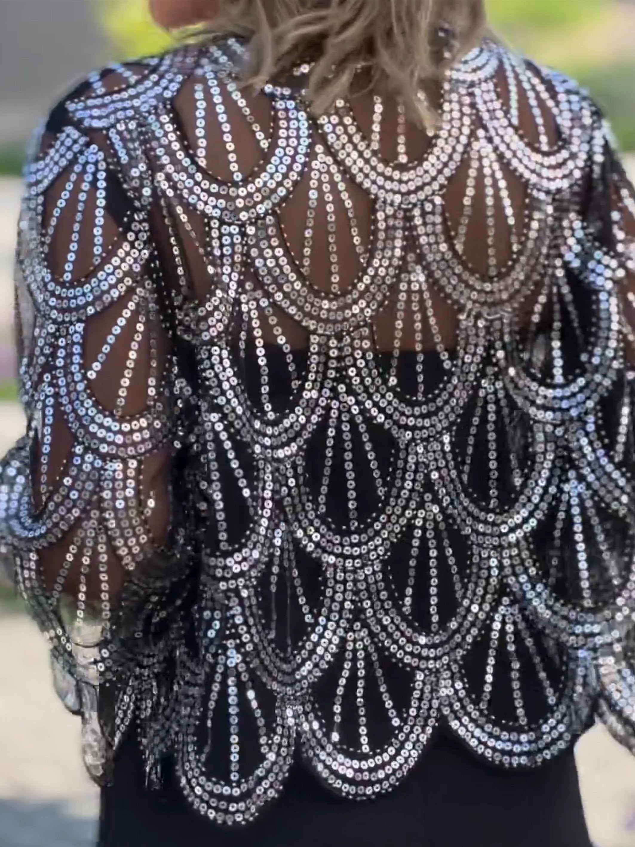 Mimosa | Sparkle-Chic Cardigan