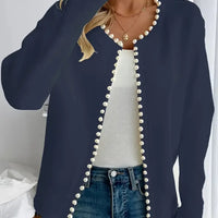 Francesca | Strickjacke für Damen, elegant & mit Perlen