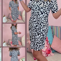 Gracie | Bequemes Freizeitkleid mit V-Ausschnitt für Damen