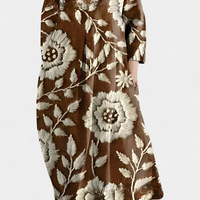 Mae | zeitloses Kleid mit elegantem V-Ausschnitt und bequemer Passform