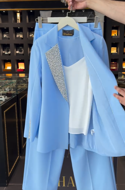 Sydney | Klassischer Hosenanzug für Damen, modern & edel