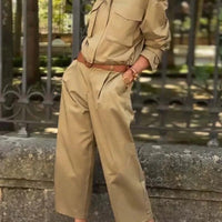 Solana | trendige Cargo-Outfits, leger und elegant.