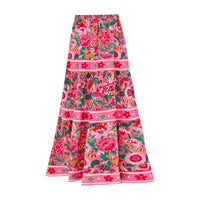 Ella | Blumenmuster-Badeanzug-Set mit eleganter Fliege