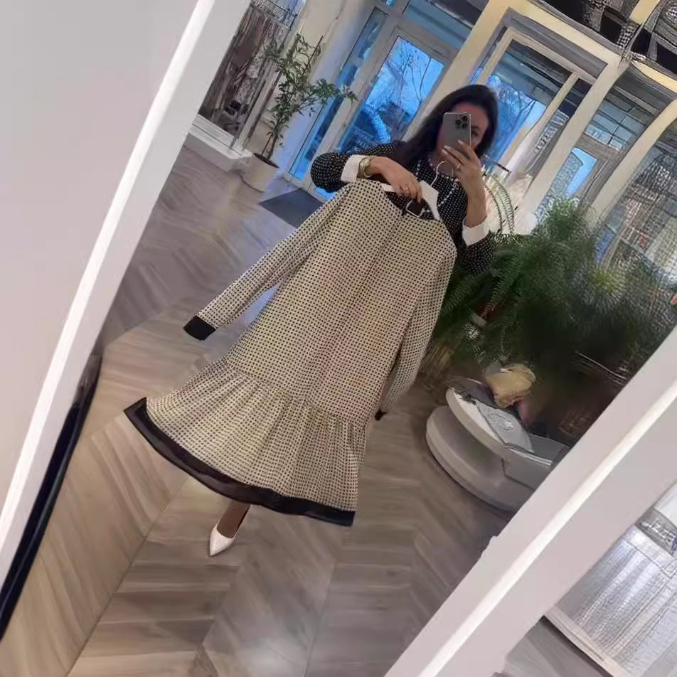 Zoe | Modisches Polka-Dot-Kleid für Damen