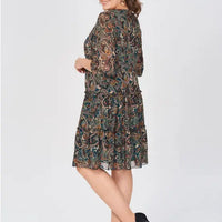 Harlee | luftiges bedrucktes Kleid für sonnige Tage