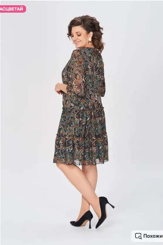 Harlee | luftiges bedrucktes Kleid für sonnige Tage