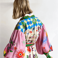 Esmarie | Zeitloses italienisches Kleid mit Eleganz