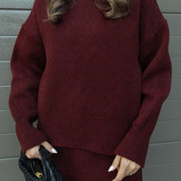 Alani™ | Feminines Zweiteiliges Strick-Set für Damen