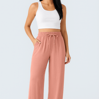 Tessi | Hose mit hoher Taille und weitem Bein